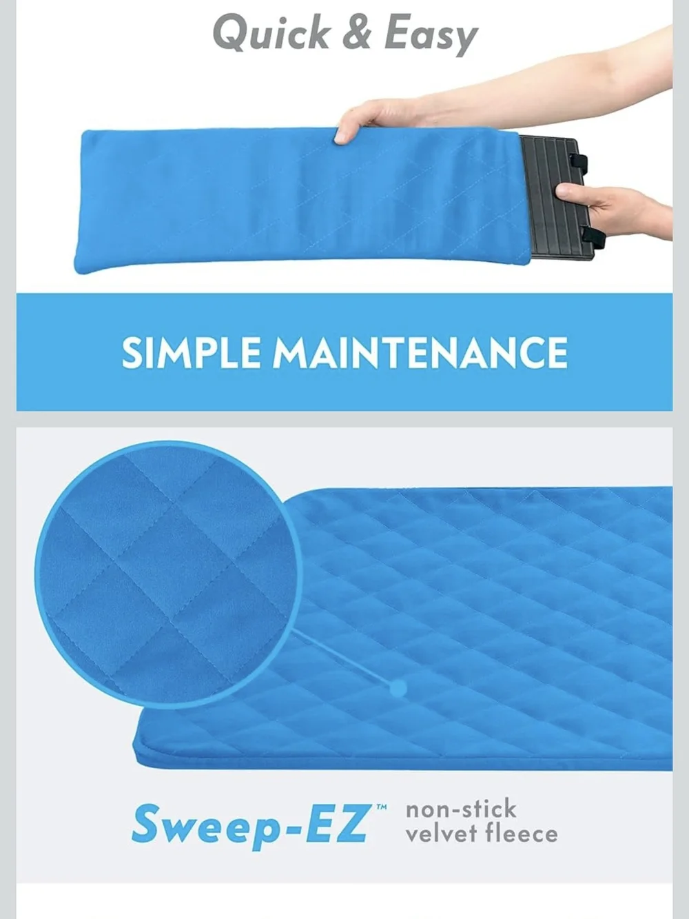 Critter Nation Blue Quilted Cage Liners for Small Pets